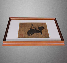 永靖书画装裱配框服务案例